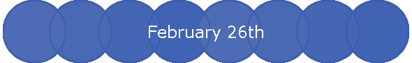 February 26th