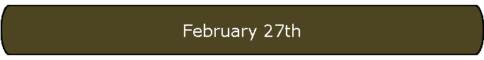 February 27th