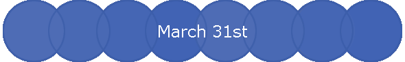 March 31st