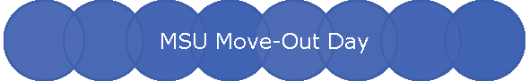 MSU Move-Out Day